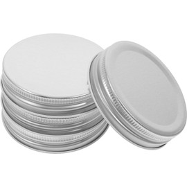 Set of 4 Stainless Steel Replacement Lid Jar Lids for Ball Mason Jar Preserving Jars