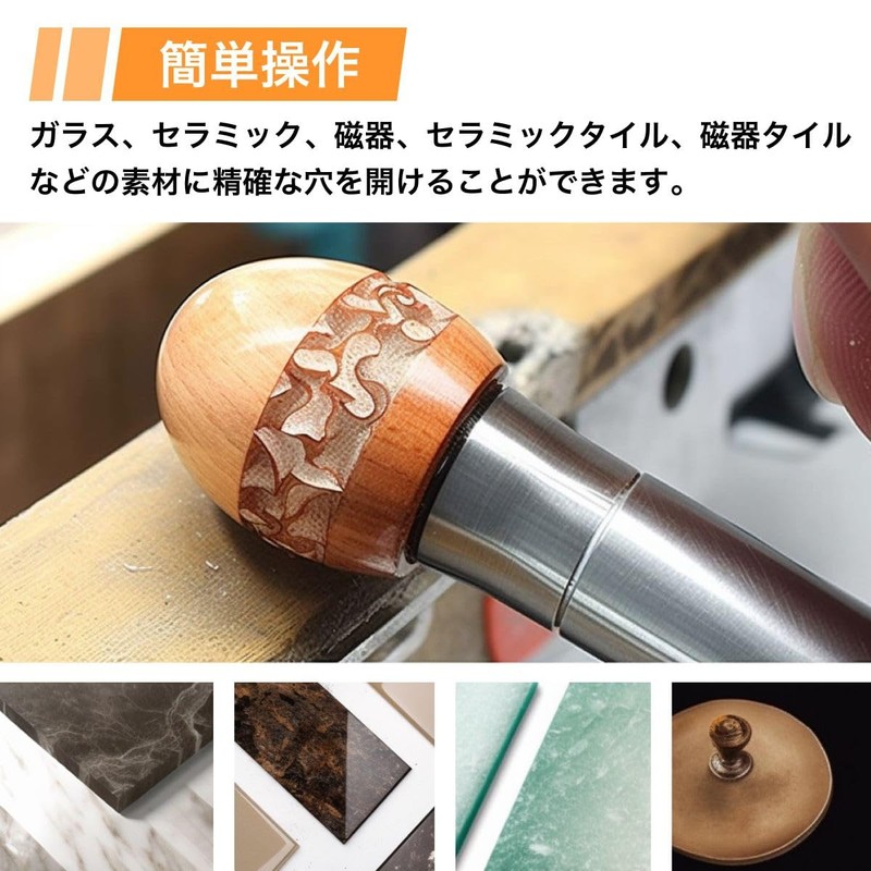 winova Glass Hole Saw Carbide Diamond Hole Saw 20mm -