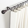 40pcs Rustproof Drapery Matte Stainless Steel Metal Curtain Rings with