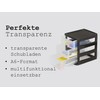 Hausfelder A6 Small Desk Drawer Cabinet 2 x Drawer System