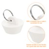 sourcing map 2pcs Rubber Drain Stopper with Hanging Ring, Bathtub