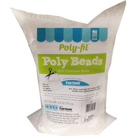 FAIRFIELD PROCESSING CO. Polyfil Poly Beads Bag, 2.8 oz, Multicolor