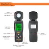 REFENG Mini Digital Lux Meter, LCD Display Handheld Illuminometer Luminometer