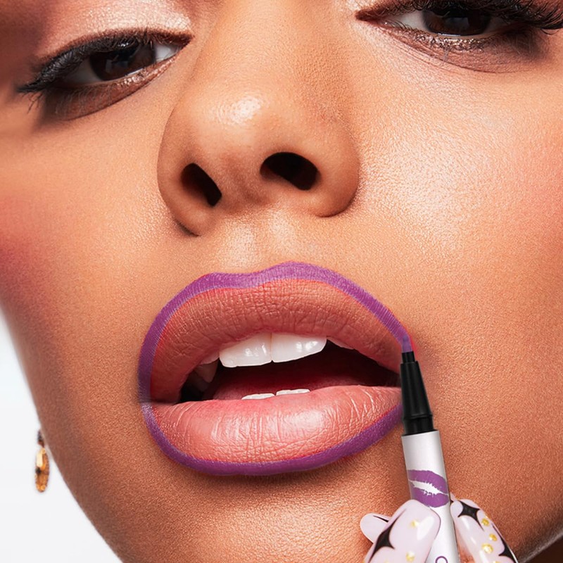 COOL STORY Matte Lip Liner Pencil - Waterproof, Non-Fading, Long-Lasting