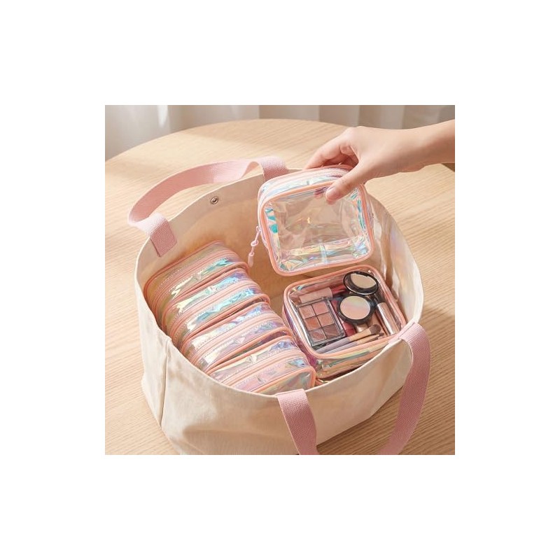 Travel Makeup Organizer, Compact Lightweight Accessory for Travel and Daily