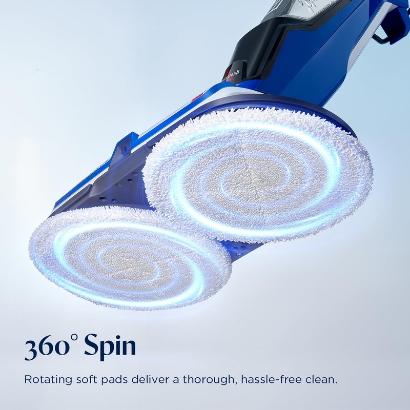 BISSELL SpinWave Hard Floor Expert Corded Spin Mop Cleaner, 20393