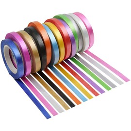 Ancoo 26 Rolls Curling Ribbon Ballon Ribbon Christmas Ribbon for Gift Wrapping Valentine Wedding Party Decoration