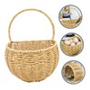 Mikinona Wall-mounted Egg Basket Fruit Veg Storage Basket Kitchen Organization