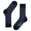 Burlington Men's Paisley M So Cotton Patterned Socks, Blue Navy