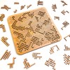 Mind Bending Wooden Jigsaw Puzzle | Hard Puzzles for Adults