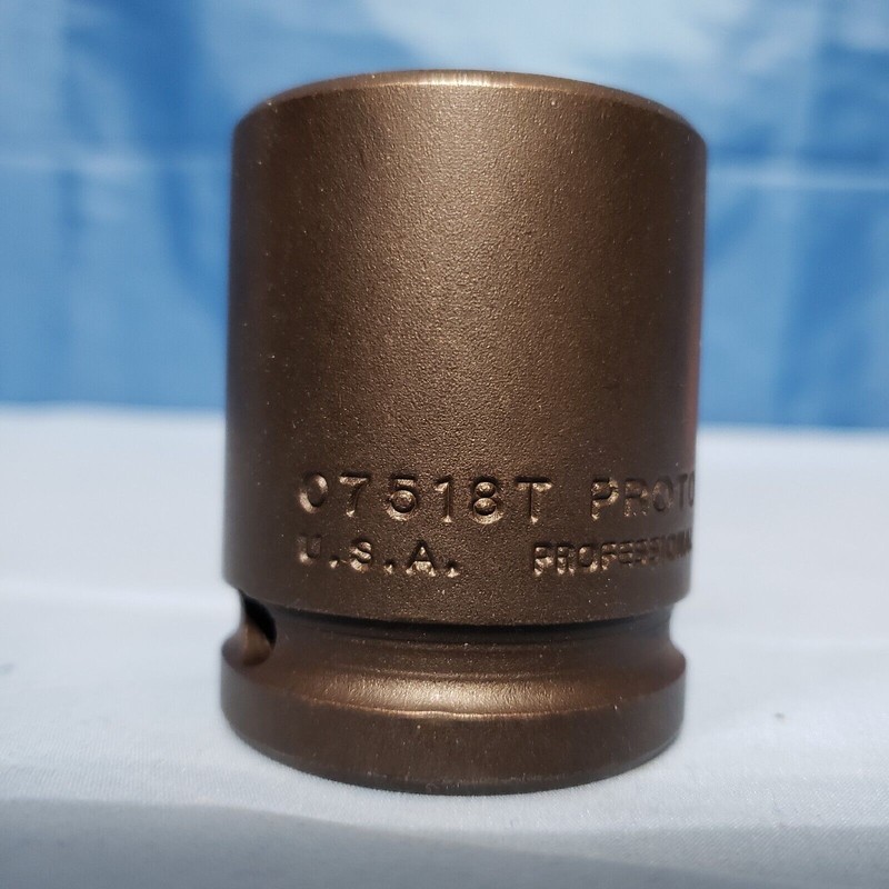 Proto Brand New Proto Tools 07518T 3/4" Dr SAE 1-1/8"