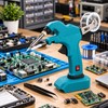 Cordless Soldering Gun for Electronics Repair – Automatic Solder Wire