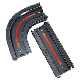Hot Wheels Track Pack Accessory - Straight + Curved, Multicolor