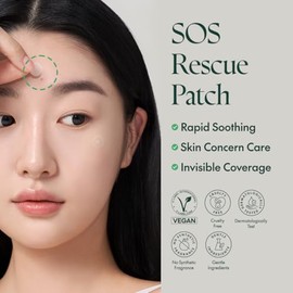 PURITO SEOUL Wonder Releaf Centella Spot Patch, Centella coreana, para pieles sensibles, calmantes, parches de espinillas para cara, calcomanías puntuales, K-Beauty, 51 unidades