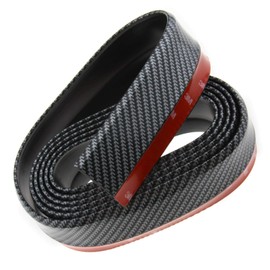 2.5m Carbon Fiber Front Bumper Lip Splitter Spoiler Skirt Valance Chin Protector