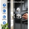 Veise Keyed Alike Door Knob & Single Cylinder Deadbolt Set,