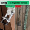 PinPro 4 x M6 Stainless Steel Shackles Straight Short Shape
