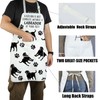 CENWA Labrador Mom Apron With Pockets Labrador Lover Gifts Dog