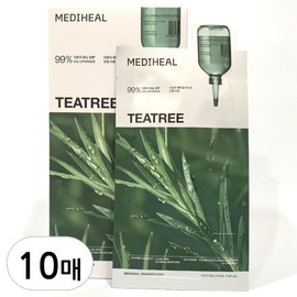Mediheal Miracle House Teatree Essential Mask 10ea 796984 / 미라클하우스 Teatree Essential Mask 10ea 796984