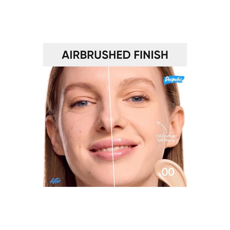 Skintific Skin Foundation Concealer Azul