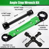Lanties 5 Pcs Angle Stop Wrench Kit Plumbing Tool, Compression