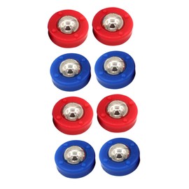 BESPORTBLE 8pcs Shuffleboard Durable Rollers for Tabletop Games Accessories for Family Fun Parties Safe Lightweight Design