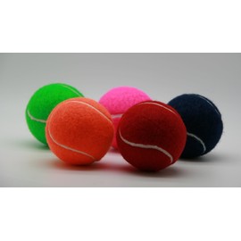 PRICE 5 coloured Tennis balls(5)