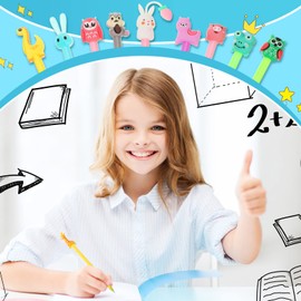 Handepo Cute Cartoon Gel Ink Animal Writing Pens 0.5 mm Black Ink Cool Kawaii Fun Novelty Pens for Kids School Office Home Supplies Student Kids Gift, 50 Assorted Styles(100 Pcs)