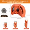 Multi Drill Bit Sharpener, Iron Point Sharpener, Point Sharpener for