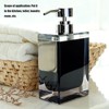 Hand Soap Dispenser Press Design Black Simple Fine Details Foaming