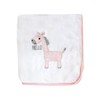 Socksmad 2 Pack Baby Blankets 100% Soft Cotton with Embroidery