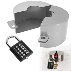 Wasserhahnschlösser Für Den Außenbereich, Wasserhahn Schloss, 7,6 X 4 Cm Wasserzapfschloss Für Den Außenbereich, Wasserhahn Schloss Für Zuhause