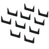 10PCS Pinch Dogs Woodworking 2inch Wood Clamps Square Back Tapered