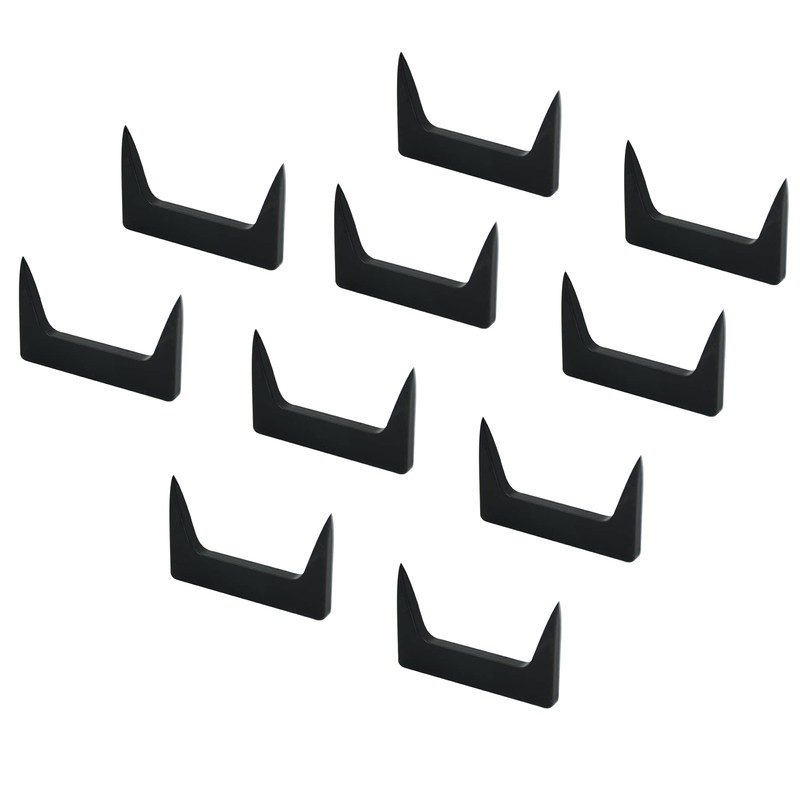 10PCS Pinch Dogs Woodworking 2inch Wood Clamps Square Back Tapered