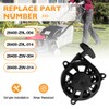HQPASFY 28400-Z9V-014 Recoil Starter Assembly Compatible with Honda Walk-Behind Lawn