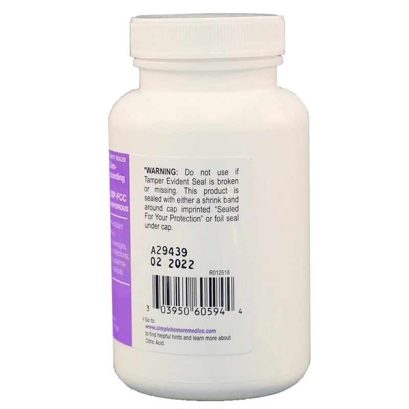 Humco Citric Acid Compounding Agent- 4oz