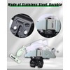 Luggage Lid Trunk Lock Actuator Compatible with Fiat 500 2012