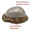 RESHE Toupee For Men Hair Systems Thin Skin Mens Toupee