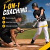 Batting Swing Trainer,54" Baseball Hitting Stick with Grip Strap,Training Equipment