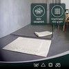 ZOLLNER Set of 2 bath mats, 100% cotton, approx. 50