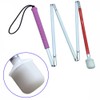 VISIONU Aluminum mobility folding cane for the blind (folds down