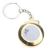 2M Silver Tape Measure Keychains Stainless Steel Tape Measure Tape