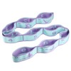 VOCOSTE Yoga Stretch Strap with 9 Loops Elastic Strap Blue