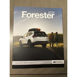 2024 SUBARU FORESTER 28-page Original Sales Brochure