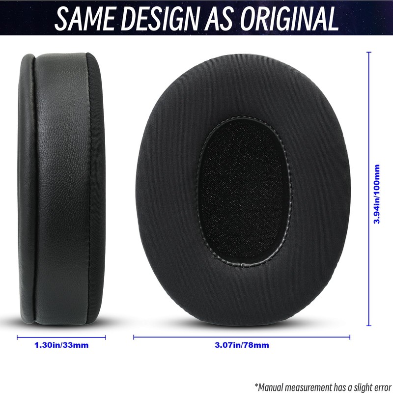 HyperX Cloud 2 Earpads, Upgrade Cloud Alpha Ear Cushions Pads,