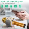 KIDWILL Wireless Bluetooth Karaoke Microphone for Kids, 5-in-1 Portable Handheld