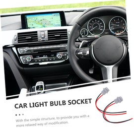 PACKOVE 2pcs Car Light Bulb Socket Socket for Daylight Led Car Interior Lights Replacement Turn Signal Lamp Adapter Holder
