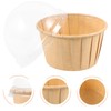 DECHOUS 50pcs Cupcake Liners with Lids Paper Cupcake Cups Mini