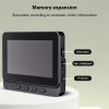 1080P 4.3in Wireless Visual Intercom Video Doorbell Camera Monitor for