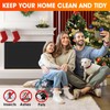 CADARA Fireplace Blocker Blanket Prevents Heat Loss, Magnetic Air Drafts